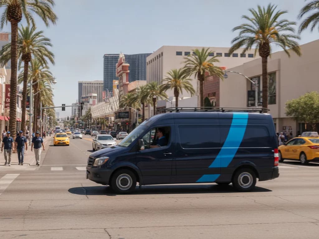 Las Vegas courier service delivery