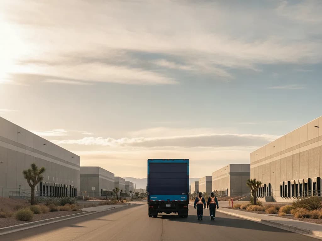 North Las Vegas courier service delivery
